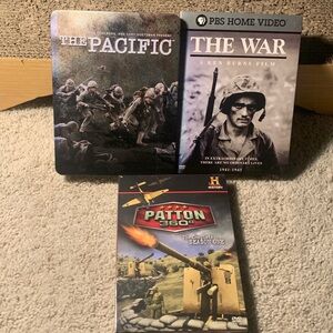 The Pacific, The War, Patton 360 DVD Set
